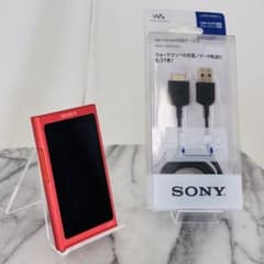 SONY WALKMAN NW-A45 レッド 純正ケーブル付