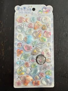 新品！未使用！うるちゅる POP SEAL ステッカー シール うみのいきもののサムネイル