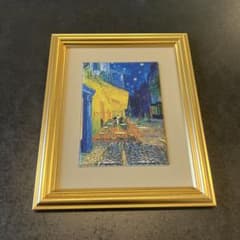 大塚国際美術館 ゴッホ 夜のカフェテラス 額装 - メルカリ