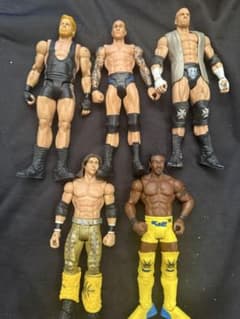 WWE プロレス フィギュア 5体セット 21 - メルカリ
