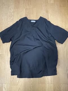 Sans limite サンリミット 半袖プルオーバーシャツ ブラック - メルカリ
