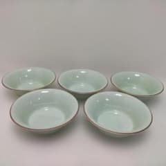 未使用 たち吉 青磁風 貫入 大鉢・小鉢 揃 6点セット 天然竹箸 和食器 たち吉 青磁 小鉢 5点セット 未使用 和食器 取り鉢 副菜鉢 260108-9