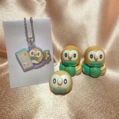 【新品未使用】ポケモン・モクローのみ4点限定セットのサムネイル