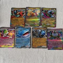 ポケモンカード ex まとめ売り 7枚セットのサムネイル