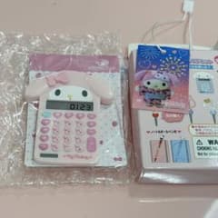 サンリオ　シークレットミニ文具形マグネット　マイメロ　電卓のサムネイル