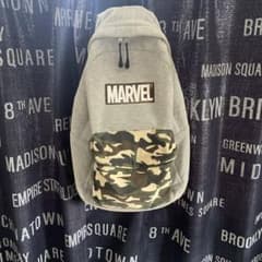 [이른 사람 승리] MARVEL 회색 위장 배낭