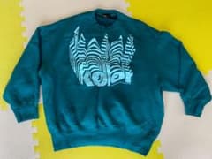 kolor 21aw ダメージ加工ロゴスウェット　サイズ1のサムネイル