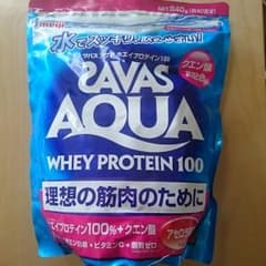 ザバスアクア  ホエイプロテイン100のサムネイル