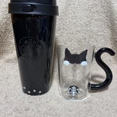 スターバックス ハロウィン 猫 タンブラー マグ 2点セットのサムネイル