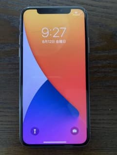 iPhone X Silver 64 GB SIMフリーのサムネイル