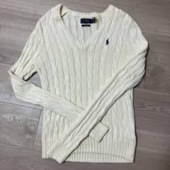 【美品】ポロラルフローレン ケーブルニットのサムネイル