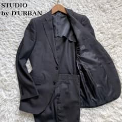 STUDIO by D'URBANタスマニアメリノウールブラックスーツ上下 STUDIO by D'URBANタスマニアメリノウールブラックスーツ上下 - メルカリ