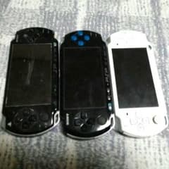 PSP ３台ジャンク品のサムネイル