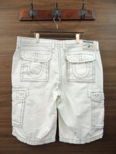 ビッグサイズ W40 TRUE RELIGION CARGO SHOR ホワイト ビッグサイズ W40 TRUE RELIGION CARGO SHOR ホワイト - メルカリ