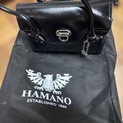 【新品未使用】濱野皮革工藝（HAMANO）　ポトフ トートバッグ ミニ　エナメルのサムネイル