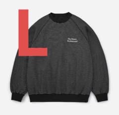 新品未使用】ennoy BORDER CREW NECK SWEAT 2025 - メルカリ