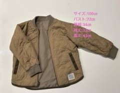 キッズアウター100㎝　リバーシブルのサムネイル