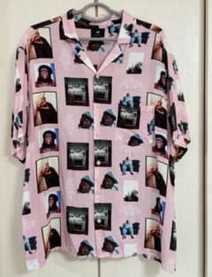 kj着 The Notorious B.I.G.H&Mカラフル総柄オープンシャツのサムネイル