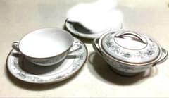 ノリタケ NORITAKE スープカップ　スープカップ＆ソーサー ノリタケ スープポット カップ&ソーサー セット noritake - メルカリ
