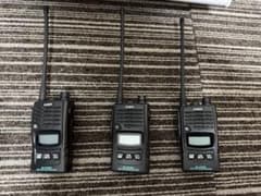 ALINCO DJ-P240 UHF FMトランシーバー ALINCO DJ-P240 UHF FM トランシーバー 3台セット - メルカリ