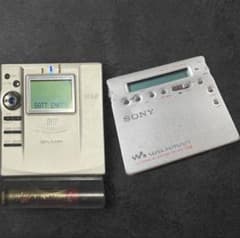 ジャンクSHARP MD-MT77 SONY MZ-R55 MDプレーヤー 2台 - メルカリ