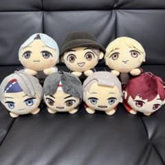 BTS TinyTAN 봉제인형 마스코트 7종 세트