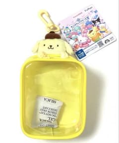 サンリオ【キャラクター大賞2026ぬいぐるみ付ポーチ】ポムポムプリン