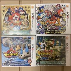 妖怪ウォッチ　3ＤＳソフト4本のサムネイル