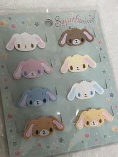 サンリオ　シュガーバニーズ　Sugarbunnies　クリップセット　平成のサムネイル