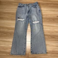 niko and ... JEANS ダメージデニム Mサイズのサムネイル