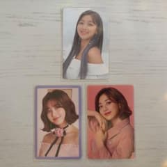 TWICE ジヒョ #TWICEトレカ3枚セット - メルカリ