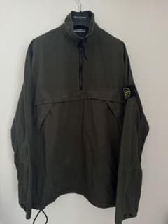 Stone Island アノラックプルオーバーパーカー L オリーブ - メルカリ