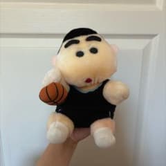 크레용 신짱 농구 핸드패드 봉제인형 레트로