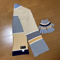 [머플러 장갑 세트] BEAMS MINI