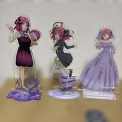 五等分の花嫁 中野二乃 アクリルスタンド 3種セットのサムネイル