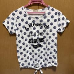 【子供用160cm】 夏用半袖Tシャツ 水玉模様のサムネイル