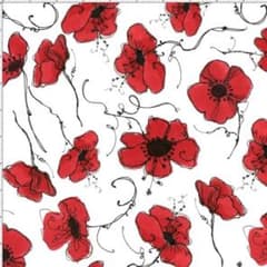 롤라라이 해리스 원단 Poppies 110 × 45