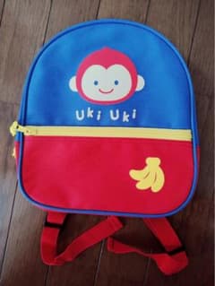 Uki Uki キッズリュック サル柄のサムネイル