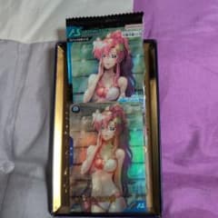 アーセナルベース　プロモ　ラクスクライン（ダブルスリーブ入り）ニッコリ価格 明日まで値下げ☆水着ラクス・クライン〇ガンダムアーセナルベース夏