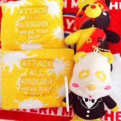 AAA \日高くんグッズ/ 10thリストバンド黄色 公式え〜パンダのサムネイル