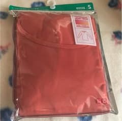 新品・未開封☆UNIQLO ヒートテック S オレンジのサムネイル
