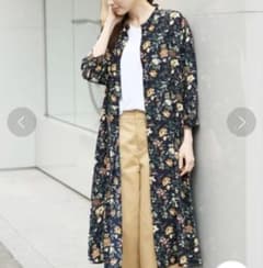 LEPSIM レプシィム ハナガラワンピース M ネイビーのサムネイル