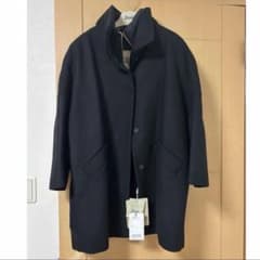 未使用•タグ付き】Herno ヘルノ ブラック ロングコート 40 - メルカリ