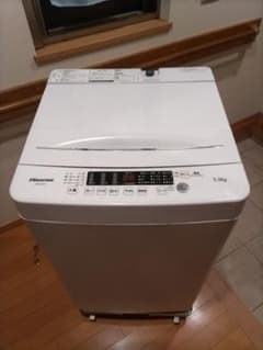 ✨Hisense 縦型洗濯機 6.5kg 2024年製新品同様2025年購入✨のサムネイル