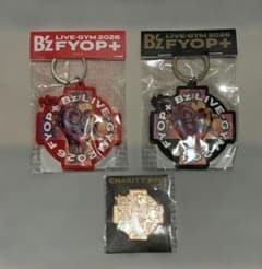 新品】B'z FYOP 3Dラバーキーホルダー 黒 赤 ＆ ピンバッチ - メルカリ