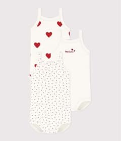 Petit Bateau ハートプリントキャミソール　6mのサムネイル