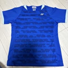 YONEX バドミントンユニフォームLサイズ 青のサムネイル