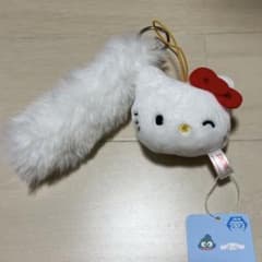 ハローキティ 尻尾付きマスコット キーホルダーのサムネイル