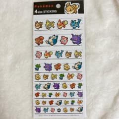 【新品未開封】ポケモン 4サイズステッカー シールのサムネイル