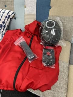 イカゲーム　警備員コスプレ赤◯のサムネイル